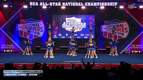 Central Cheer - Icons [2026 L2 U16 - Small Day 2] 2026 NCA All-Star National Championship