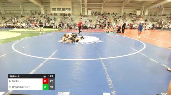 160 lbs Rr Rnd 1 - AJ Tack, Illinois Menace vs Robert Brandmier, University Hawks Wrestling Club