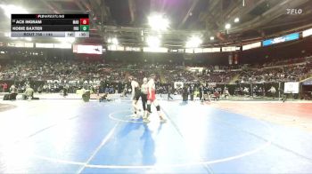 144 lbs Cons. Round 2 - Ace Ingram, Madison vs Kobie Baxter, Fruitland