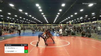 Match - Carson Sundberg, Oakdale vs Coji Campbell, Toss Em Up Wrestling Academy