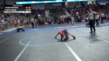 60 lbs Champ. Round 1 - Paityn Combs, Piper vs Ryken Stephens, Abilene