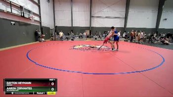 145 lbs Quarterfinal - Dayton Heymann, NWWC vs Aaron Cervantes, Olympiad RTC