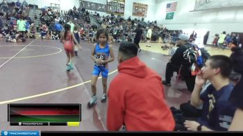 57-64 lbs Round 1 - Jaelynn Orgill, Deer Park Ironman Wrestling Club vs Lorena Thompson, Toppenish USA Wrestling Club