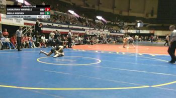 138 lbs Finals (2 Team) - Sabastian Warfield, Kempsville vs Bella Nguyen, Broad Run