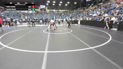 150 lbs Cons. Round 2 - Jase Adam, Salina-Central vs David Silva, Kansas City - Sumner Academy HS