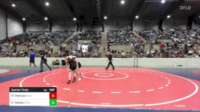 112 lbs Quarterfinal - Xander Tobias, Pedraza Wrestling vs Preston Patrick, Pedraza Wrestling