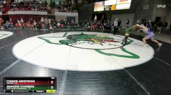 165 lbs Round 2 (8 Team) - Connor Armstrong, Canyon vs Desmond Chambers, Fort Worth Benbrook