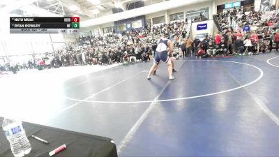 285 lbs Quarterfinal - Ryan Rowley, Westfield vs Nu`u Muai, Herriman