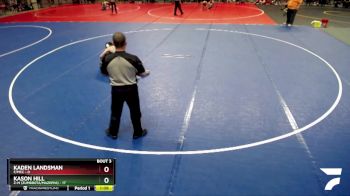 125 lbs Placement (4 Team) - Kaden Landsman, F/MCC vs Kason Hill, Z-M (Zumbrota/Mazeppa)