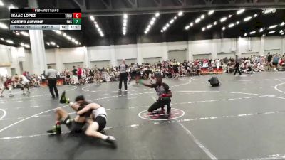 138 lbs Round 1 (4 Team) - Isaac Lopez, Top Rank Hawks Wrestling vs Carter Alewine, Fuller Wrestling Center