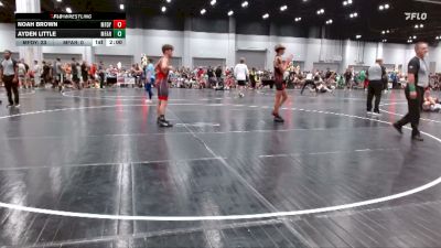 135 lbs Round 1 (8 Team) - Noah Brown, MF Dynasty vs Ayden Little, MF Army