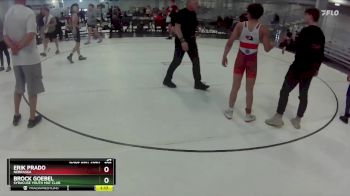 109 lbs 2nd Place Match - Erik Prado, Nebraska vs Brock Goebel, Syracuse Youth Mat Club