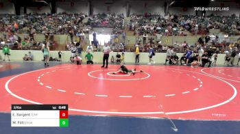 57 lbs Round Of 16 - Eason Sargent, Temple WREC vs Michael Foti, Roswell Wrestling Club