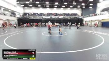 174 lbs Quarterfinal - Nathan Cruz, Mt San Antonio College vs Gabe Carrillo, Moorpark