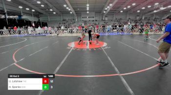 65 lbs Rr Rnd 3 - Urijah Latshaw, The Stable vs Hunter Sparks, Ohio Titan Grey