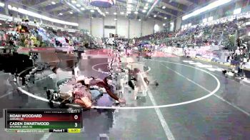 131 lbs Cons. Round 2 - Noah Woodard, Auburn HS vs Caden Swartwood, Wyoming Area Hs