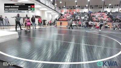 83 lbs Rr Rnd 4 - Ember Bloxham, Salina Wrestling Club vs Ava Henderson, HURRICANE WRESTLING ACADEMY