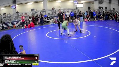 199 lbs Round 2 - Kellan Stephens, West Amarillo Wrestling Club vs Cain Joseph, Texasports Wrestling