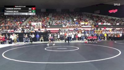 106 lbs Champ. Round 1 - Samson Whitted, Rose Hill vs Konner Mills, Larned Hs