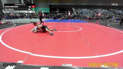 110 lbs Consi Of 8 #2 - David Martinez, Hillcrest Wrestling vs Sal Bellia, Cmg Wrestling Academy