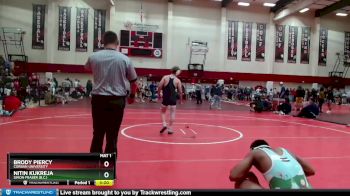 141 lbs Cons. Round 2 - Brody Piercy, Corban University vs Nitin Kukreja, Simon Fraser (B.C.)