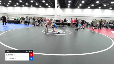 175 lbs C-semi - Cole Sykes, Alabama vs Jaxon Trotter, Oklahoma