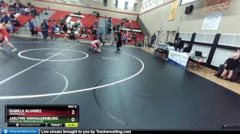 119-125 lbs Round 3 - Jaelynn VanValkenburg, Steelclaw Wrestling Club vs Isabela Alvarez, Washington