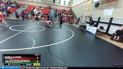 119-125 lbs Round 3 - Jaelynn VanValkenburg, Steelclaw Wrestling Club vs Isabela Alvarez, Washington