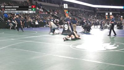 120 lbs Round Of 32 - Genesis Chavez, Citrus Valley (SS) vs Aliyah White, Casa Grande (NC)