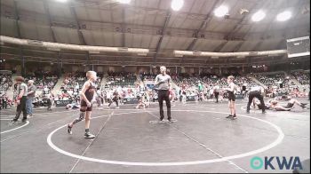 67 lbs Consi Of 16 #2 - Maverick Meacham, Lincoln Christian vs McCrae Cox, Coweta Tiger Wrestling