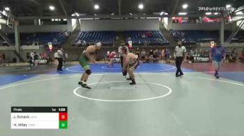 285 lbs Final - Jagger Schack, Jacked Rabbits vs Keith (KJ) Miley, Thoroughbred Wrestling Academy