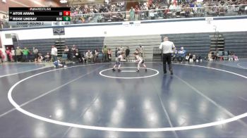 59 lbs Champ. Round 2 - Ridge Lindsay, Bear Lake Wrestling Club vs Aitor Arana, Declo Stingers