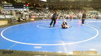 75 lbs Consi Of 8 #2 - Beau Corby, Greater Heights Wrestling vs Bryer Kincaid, Cowboy Wrestling Club