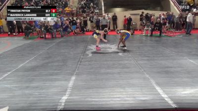 95_B lbs Consi Of 16 #1 - Tristan Pryor, Mt.Pleasant vs Maverick LaMarre, Boyertown