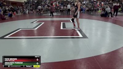 S-10 lbs Round 2 - DeShawn Parrow, Unattached vs Tate Brown, Indee Mat Club