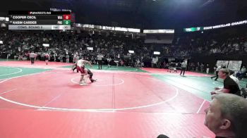 120 lbs Cons. Round 5 - Cooper Cecil, WKA2 vs Kabin Carder, PWCA