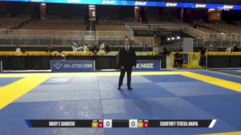 Courtney Teresa Anaya vs Mary E Sanders 2025 Pan Jiu Jitsu IBJJF Championship