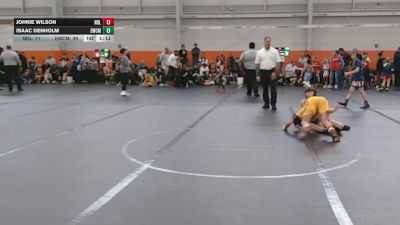 88 lbs Round 2 (4 Team) - Isaac Denholm, Empyre WC Maroon vs Johnie Wilson, Notre Dame Lions