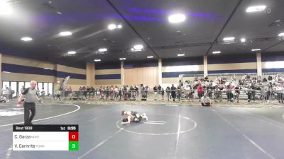 65 lbs Consi Of 8 #1 - Cree Garza, Northwest Elite vs Vaughn Carnrite, Poway Elite