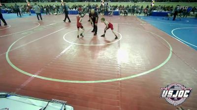 52 lbs Consolation - Parker Mabe, Hilldale Youth Wrestling Club vs Wade Burkhart, Amped Wrestling Club