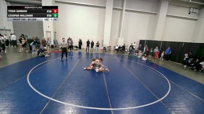 102 lbs Champ. Round 5 - Titan Jarman, Utah vs Cooper Williams, Utah