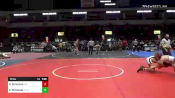 137 lbs Round Of 16 - Austin Simmons, Driller WC vs Van Poniewaz, Gold Rush