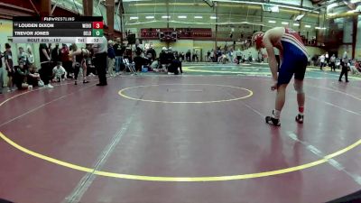 157 lbs Cons. Round 4 - Louden Dixon, West Holmes vs Trevor Jones, Delbarton