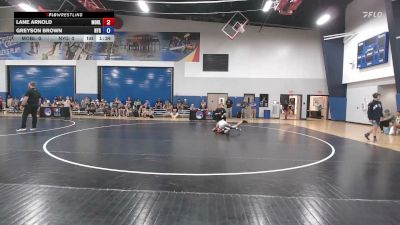 110 lbs Lane Arnold, Missouri Blue vs Greyson Brown, New York Gold