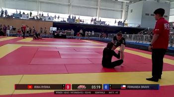 IRINA RYBINA vs FERNNADA BRAVO 2025 ADCC South American Championship