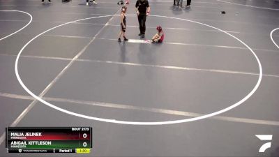 3rd Place Match - Malia Jelinek, Minnesota vs Abigail Kittleson, Minnesota