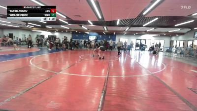 130 lbs Round 1 - Elyse Asaro, All In Wrestling Academy vs Gracie Price, Thunder Ridge Outlaws Wrestling Club