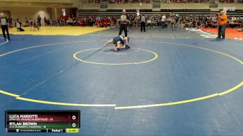 88 lbs Finals (8 Team) - Luca Mariotti, STMA (St. Michael/Albertville) vs Rylan Brown, Z-M (Zumbrota-Mazeppa)