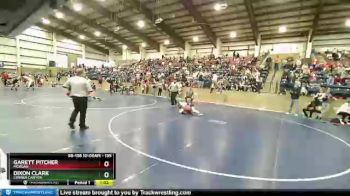135 lbs Champ. Round 2 - Dixon Clark, Corner Canyon vs Garett Pitcher, Morgan