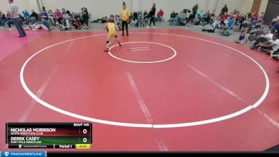 74-74 lbs Round 2 - Nicholas Morrison, Scots Wrestling Club vs Derek Casey, Fort Polk Wrestling